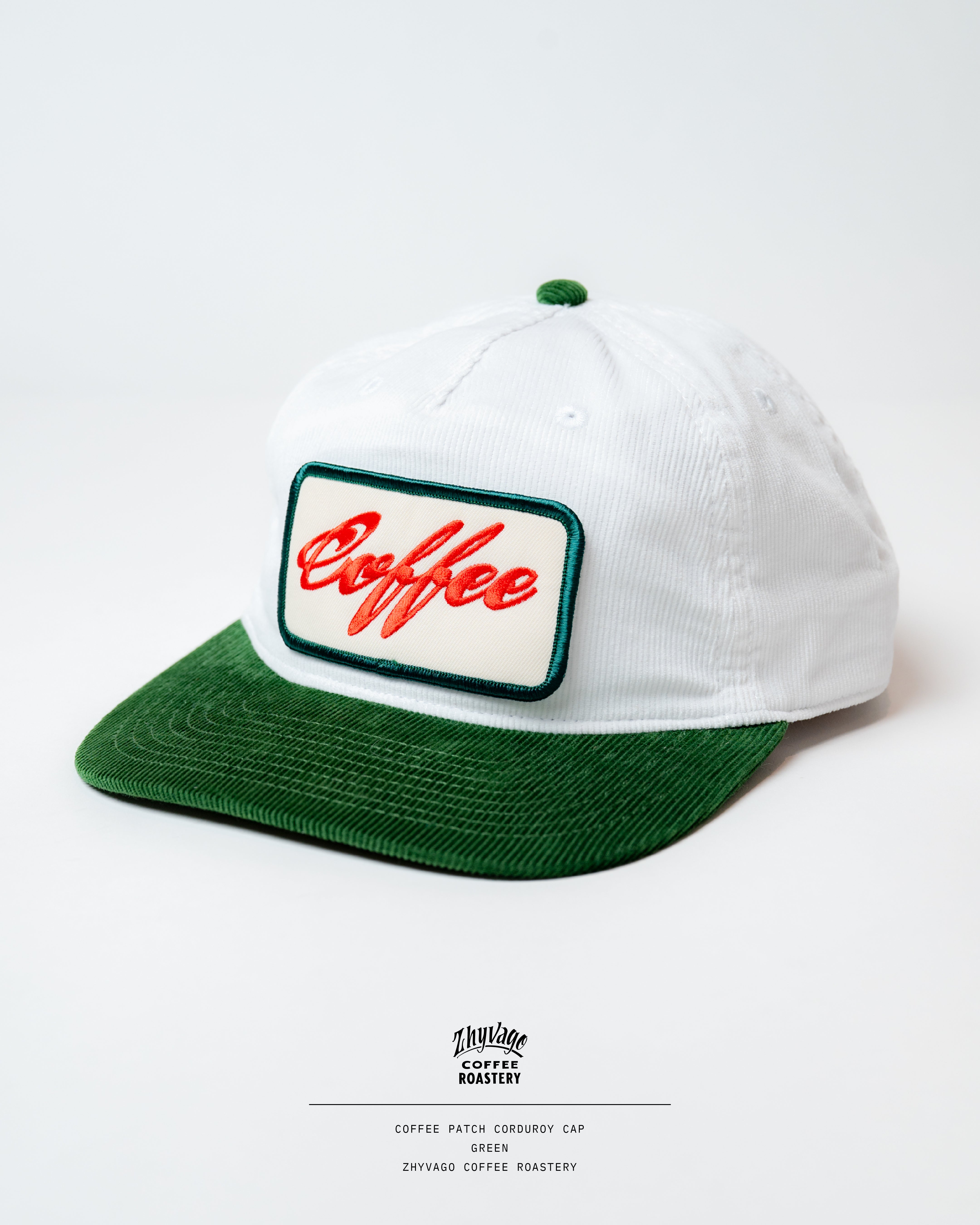Coffee Patch Corduroy 2-tone cap