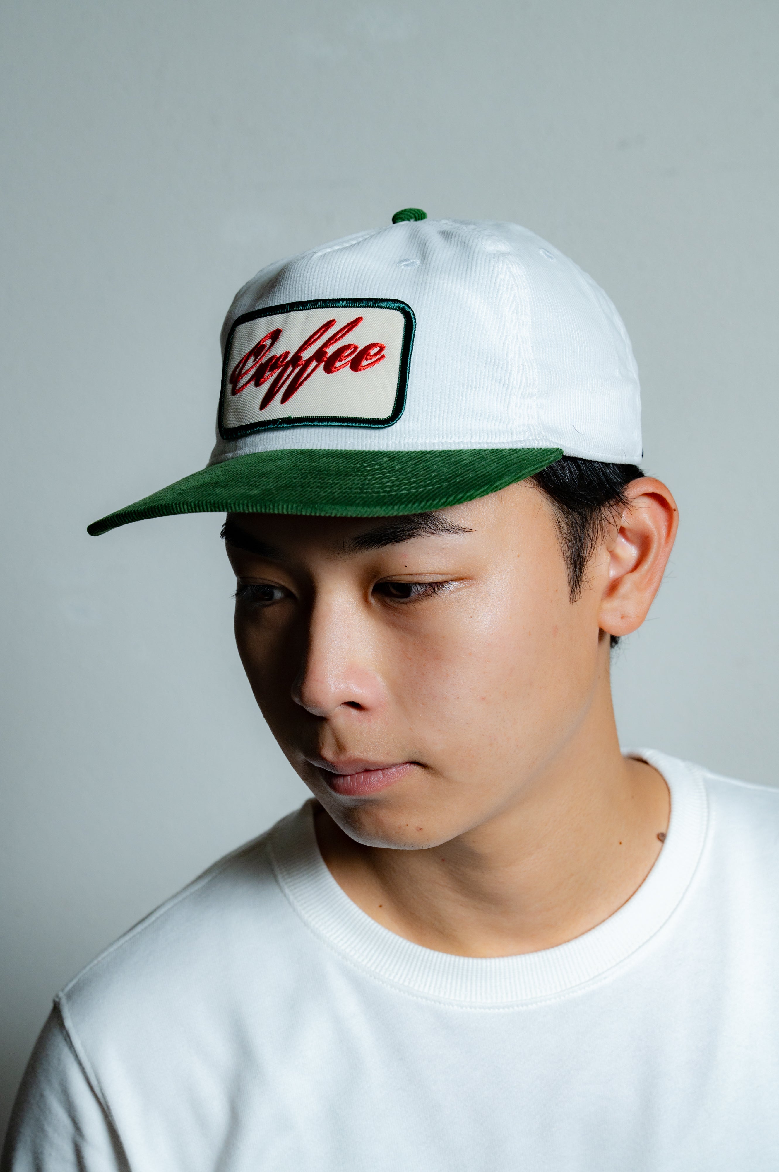 Coffee Patch Corduroy 2-tone cap