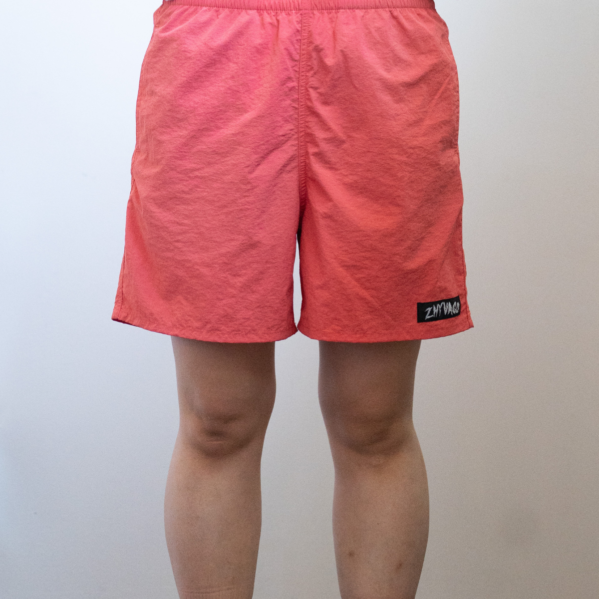 Nylon Passion short pants -Grunge logo- Pink / Mango