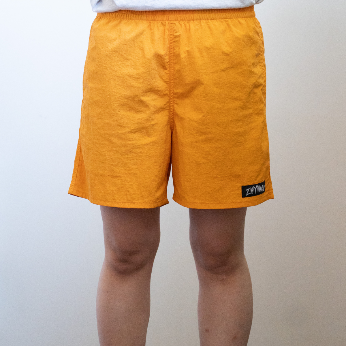 Nylon Passion short pants -Grunge logo- Pink / Mango