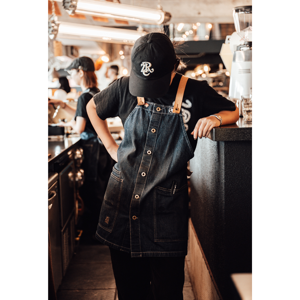 APRON -SKULE ［ M size］- by Inchill Kitchen Works