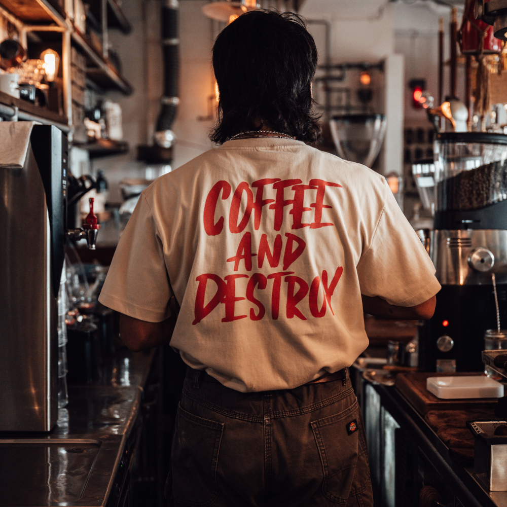 【OUTLET】2024-復刻-COFFEE AND DESTROY - 9th Anniversary T-shirt