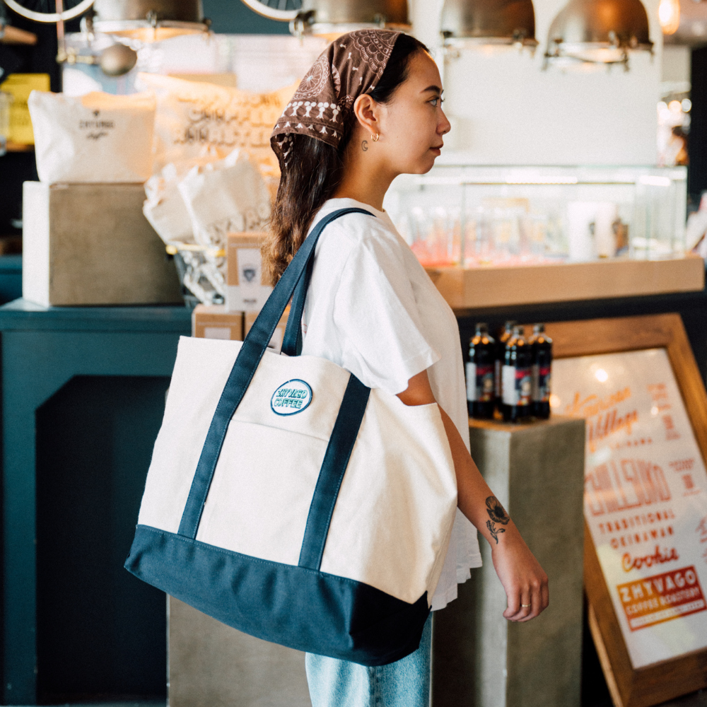 ZHYVAGO ULTRA HEAVY CANVAS TOTE BAG