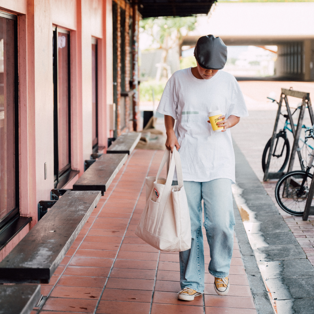 ZHYVAGO ULTRA HEAVY CANVAS TOTE BAG