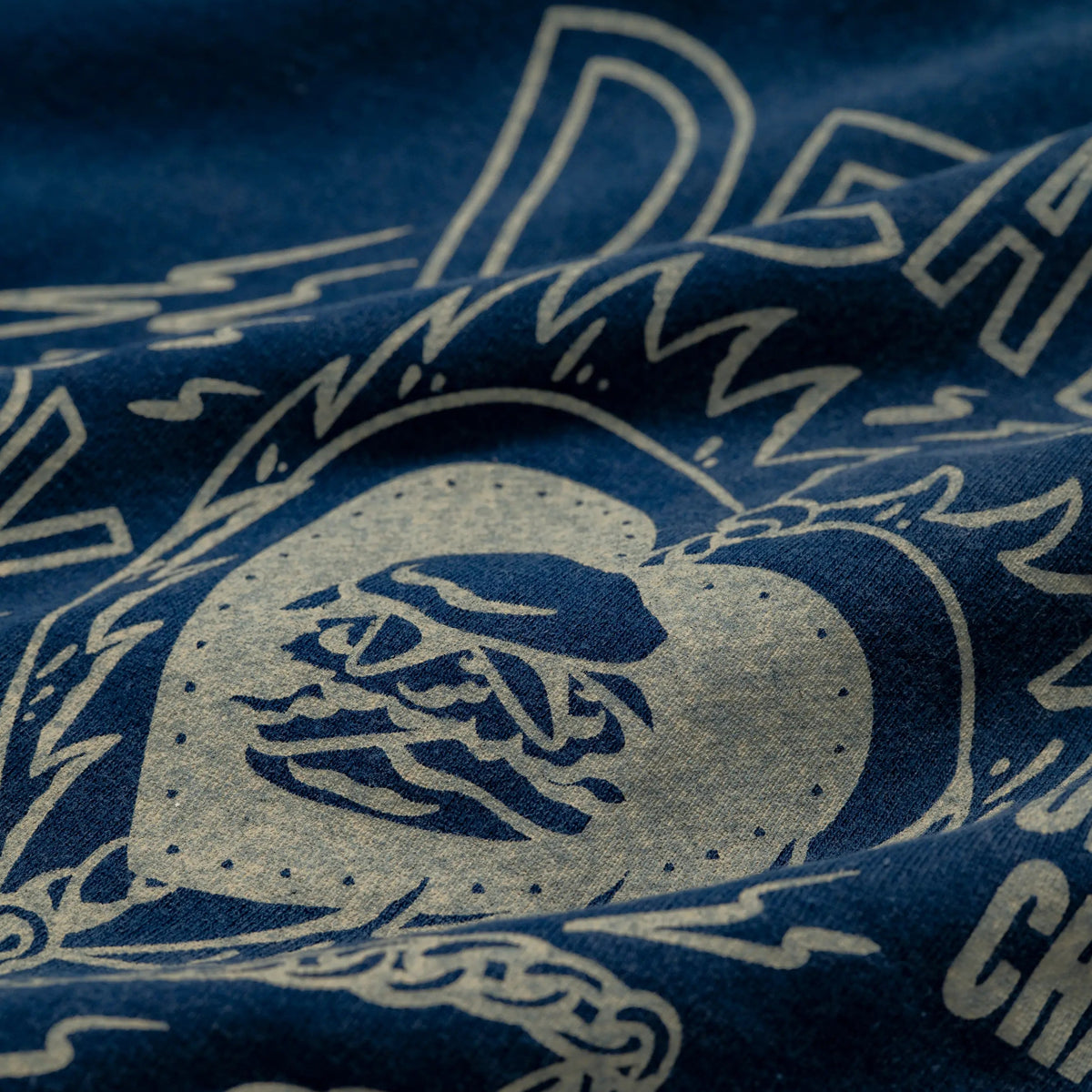 DEATH by BURGER Fade Wash Full Zip Hoodie