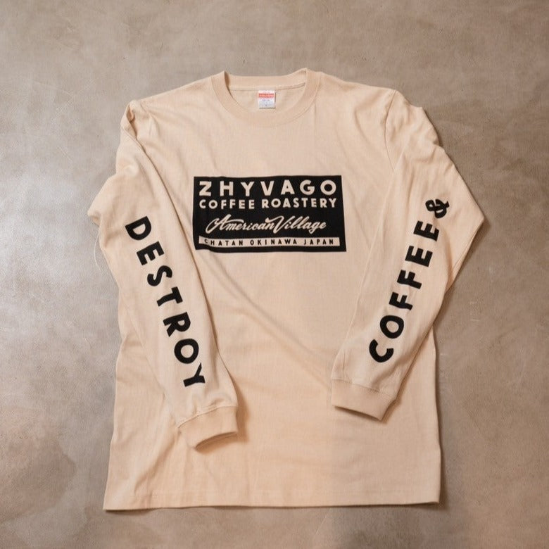 ZHYVAGO × American village Arms ロングTシャツ