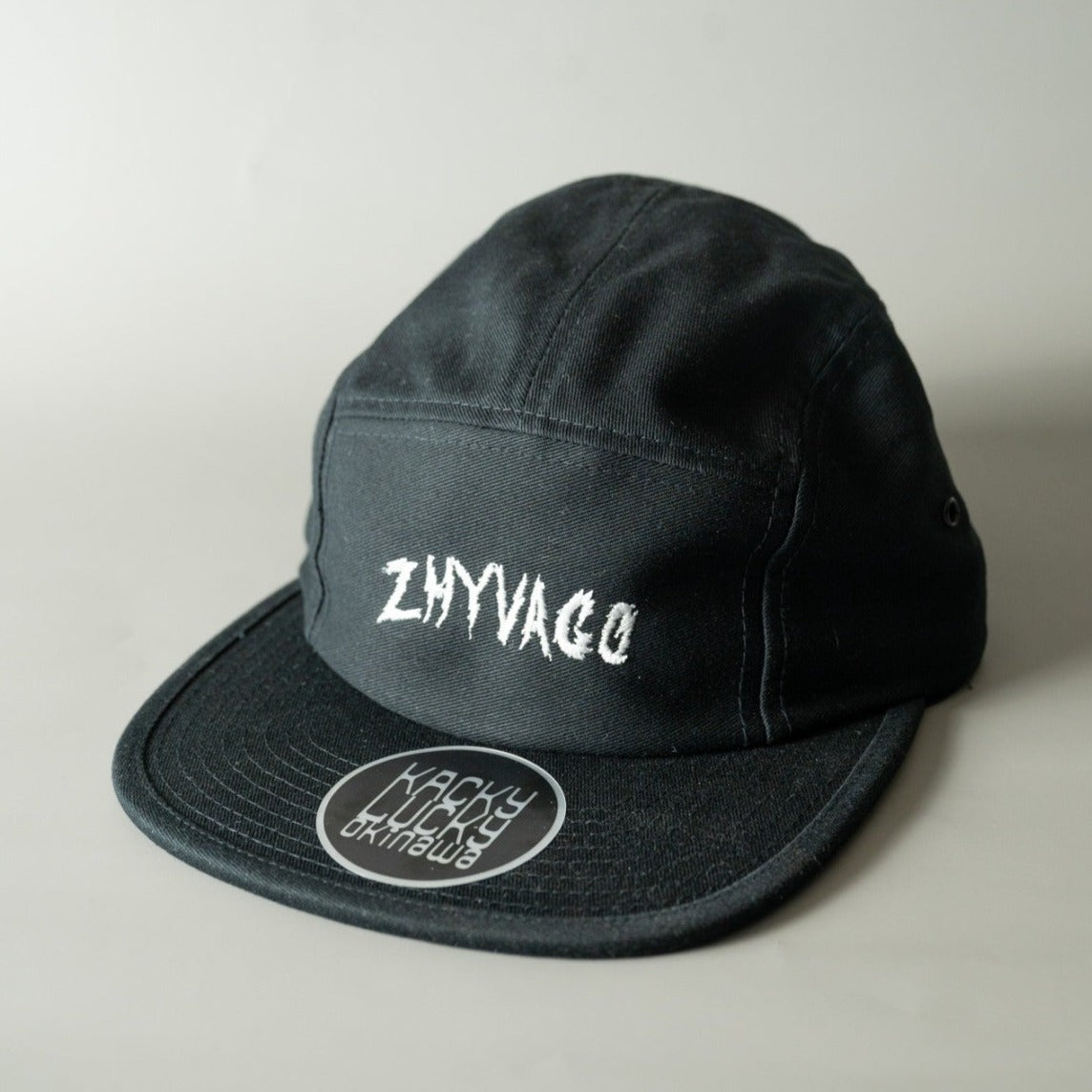 ZHYVAGO Grunge logo JET CAP