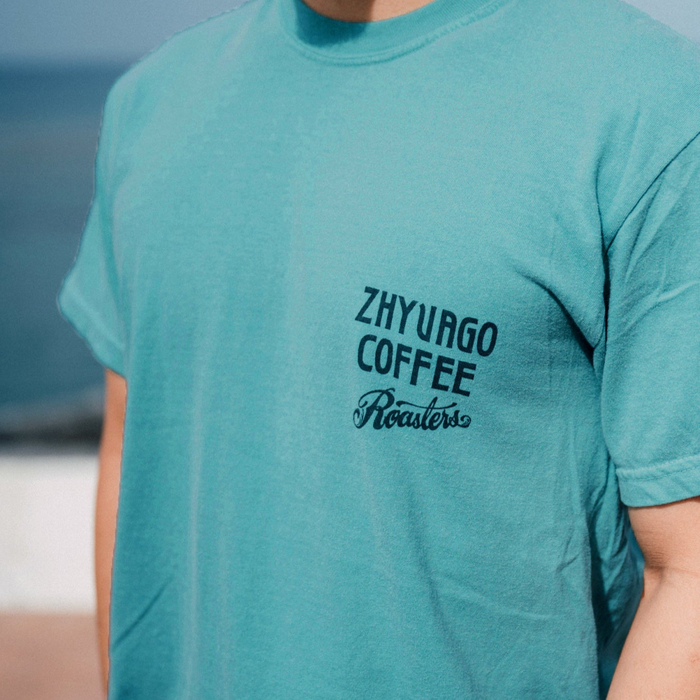 Garment dye CHATAN Okinawa T-shirt