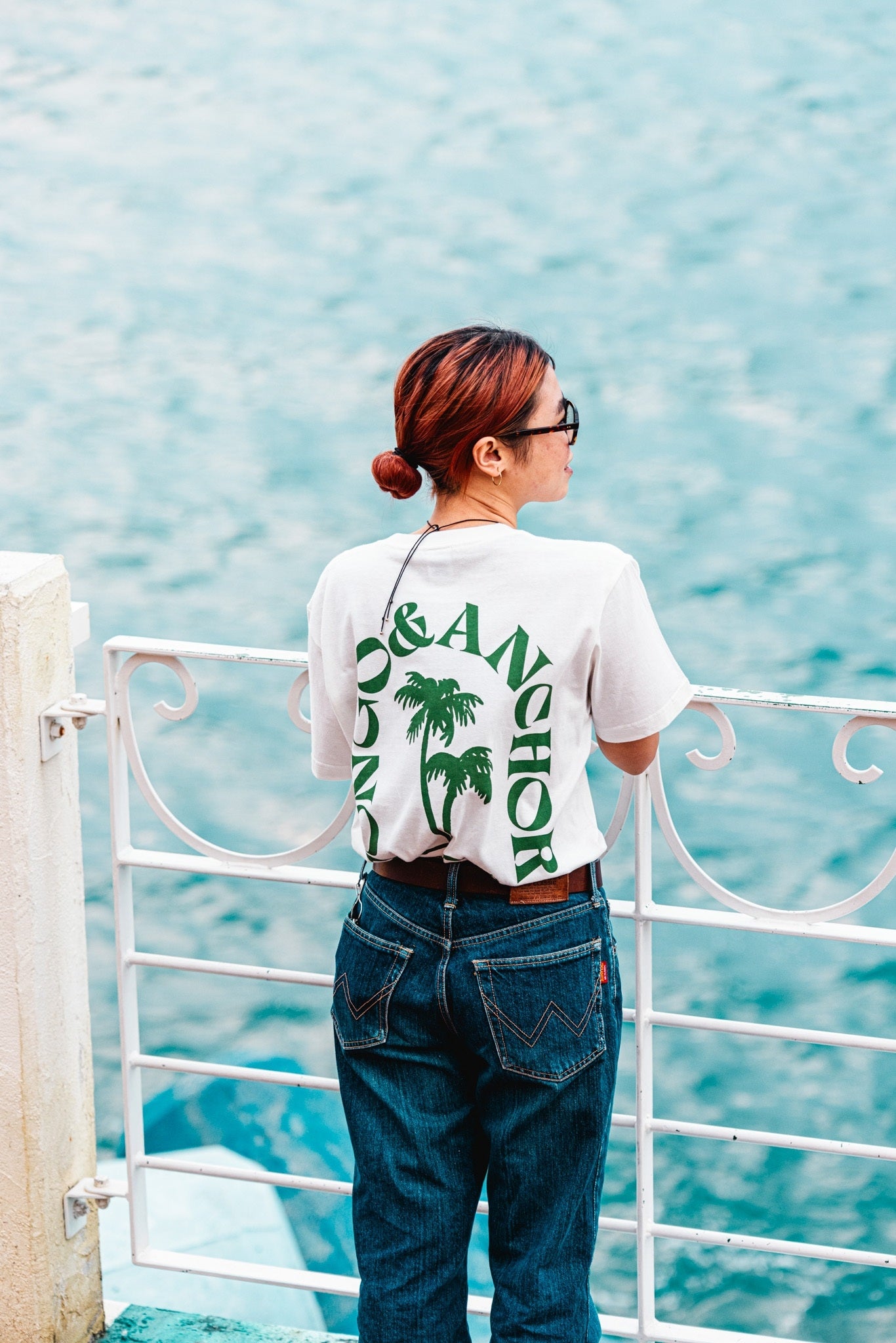 VONGO & ANCHOR PalmTree Tシャツ