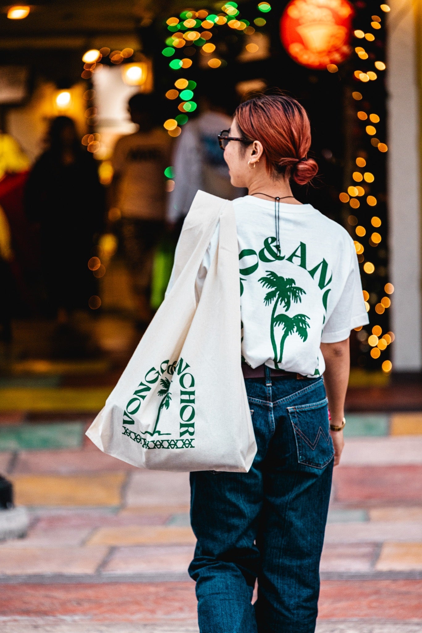 VONGO & ANCHOR PalmTree Tシャツ