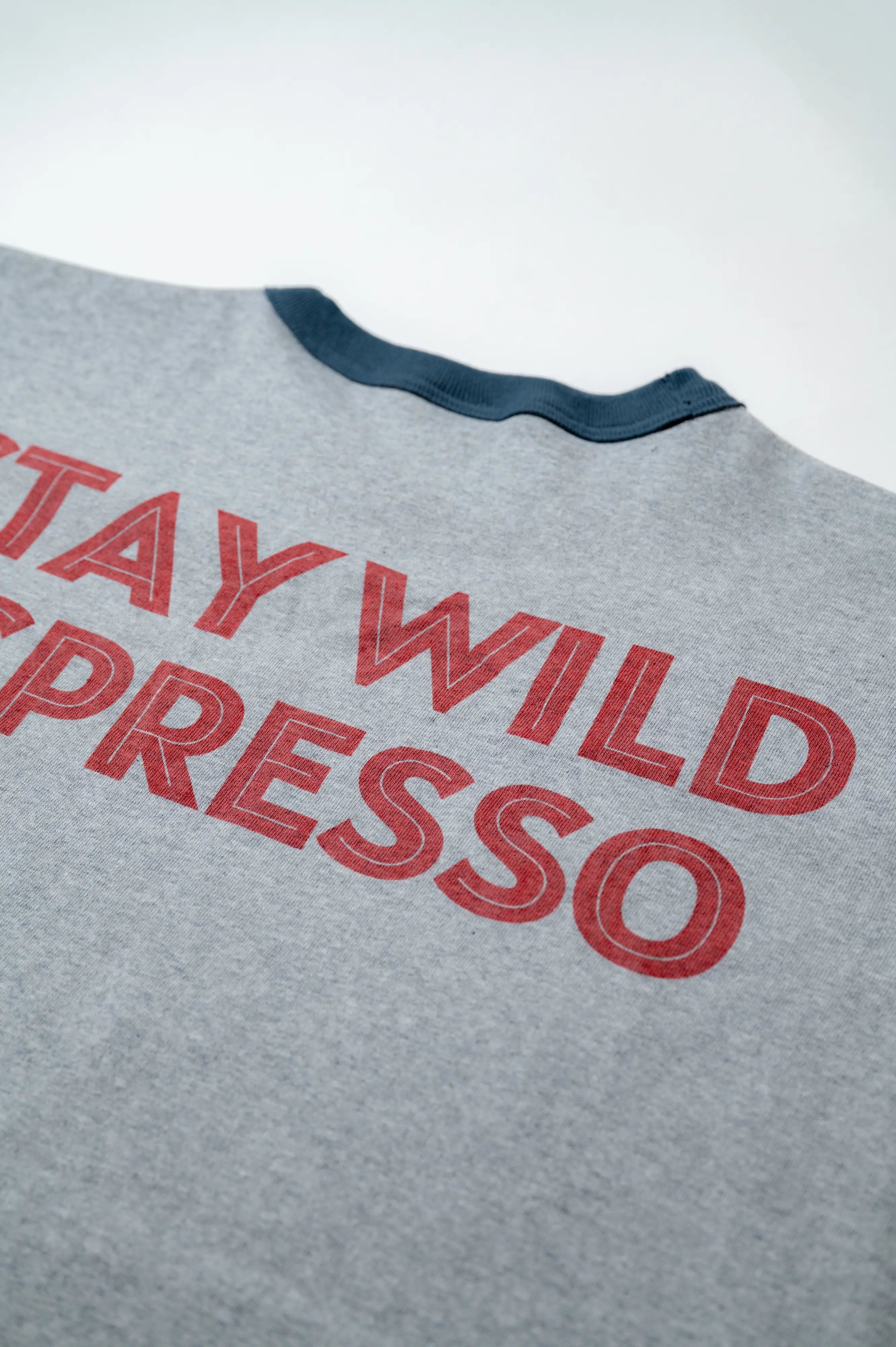 STAY WILD ESPRESSO '20 Ringer T-shirt