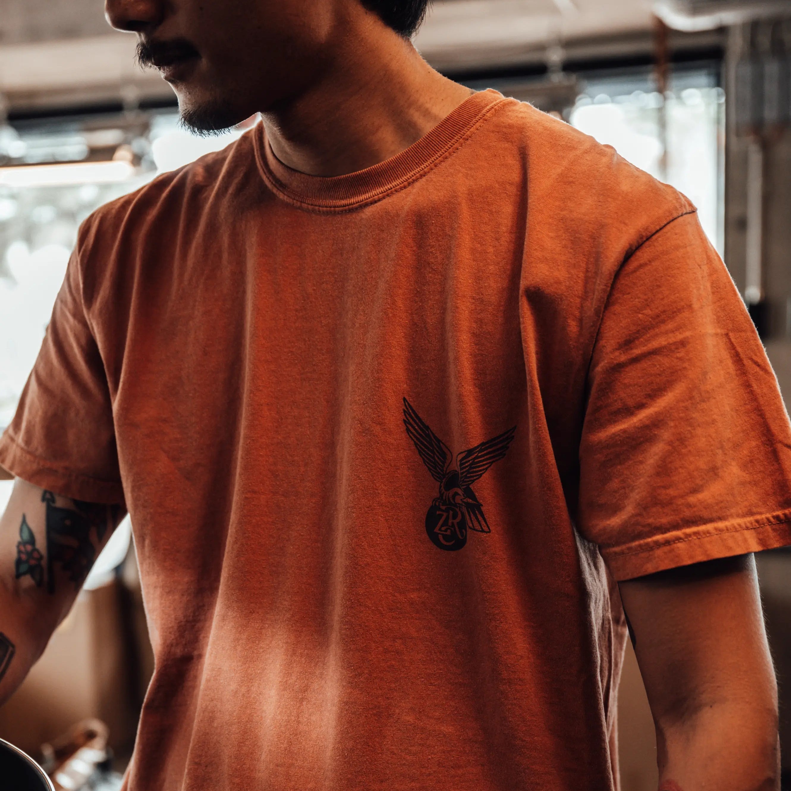 ZCR Free Bird Garment dye T-shirt