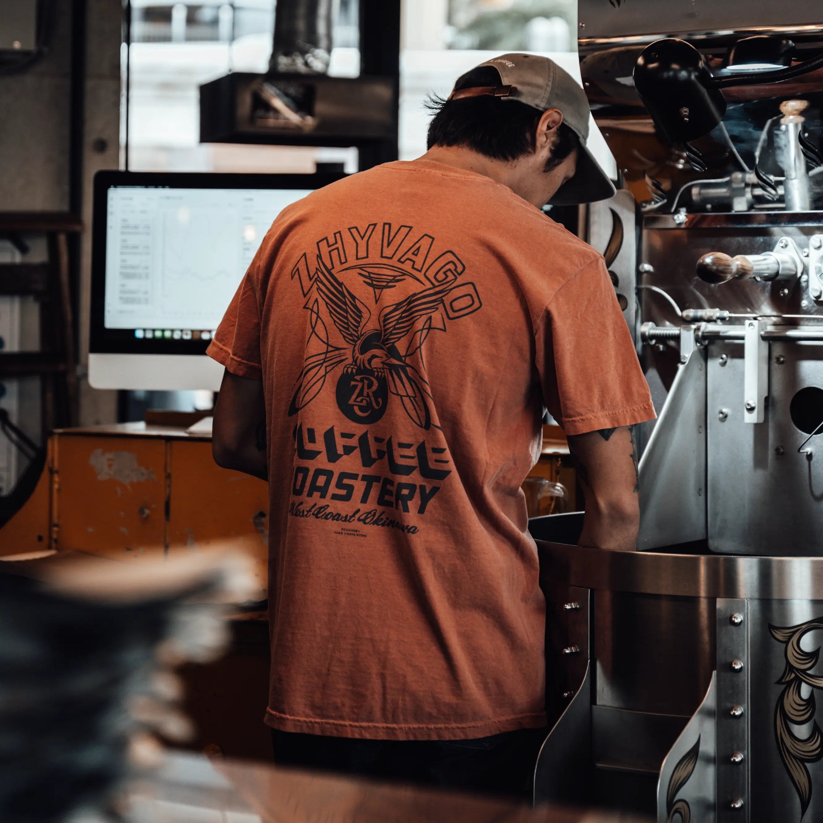 ZCR Free Bird Garment dye T-shirt