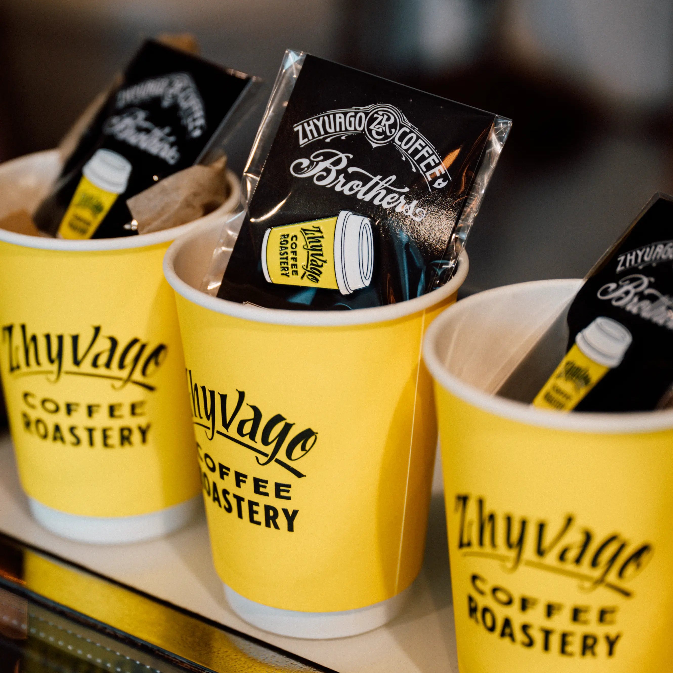 ZCR Yellow Cup Pins