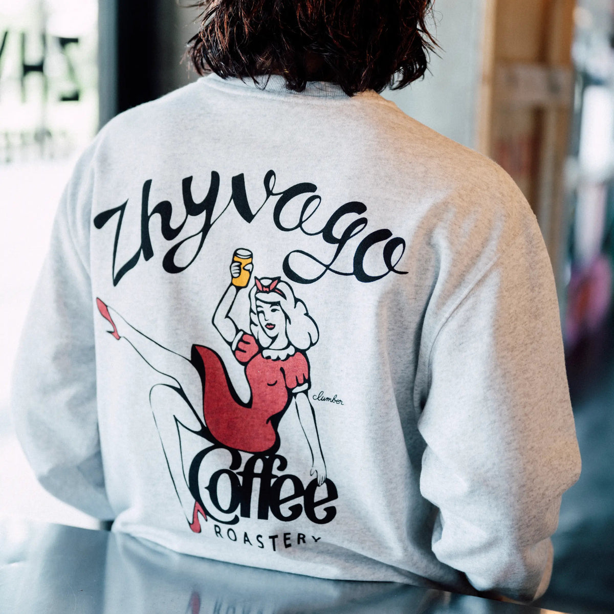 -Angie- by Clumber Crew neck SWT