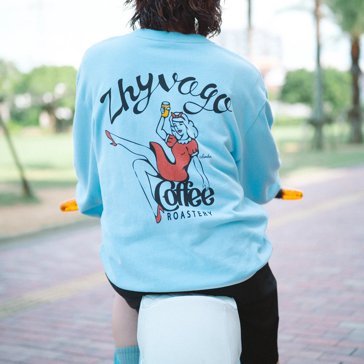 -Angie- by Clumber Crew neck SWT