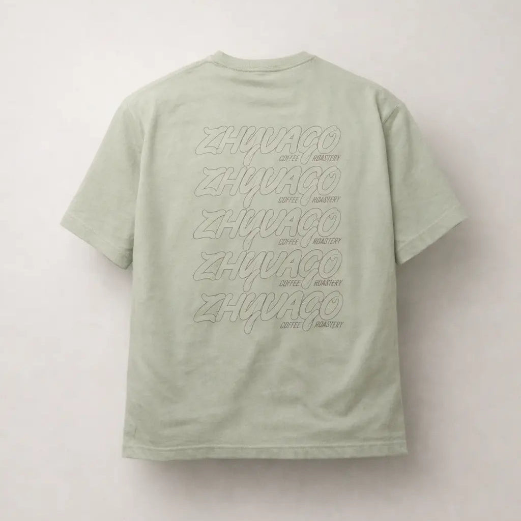 ZCR Tube Logo Big Silhouette T-shirt