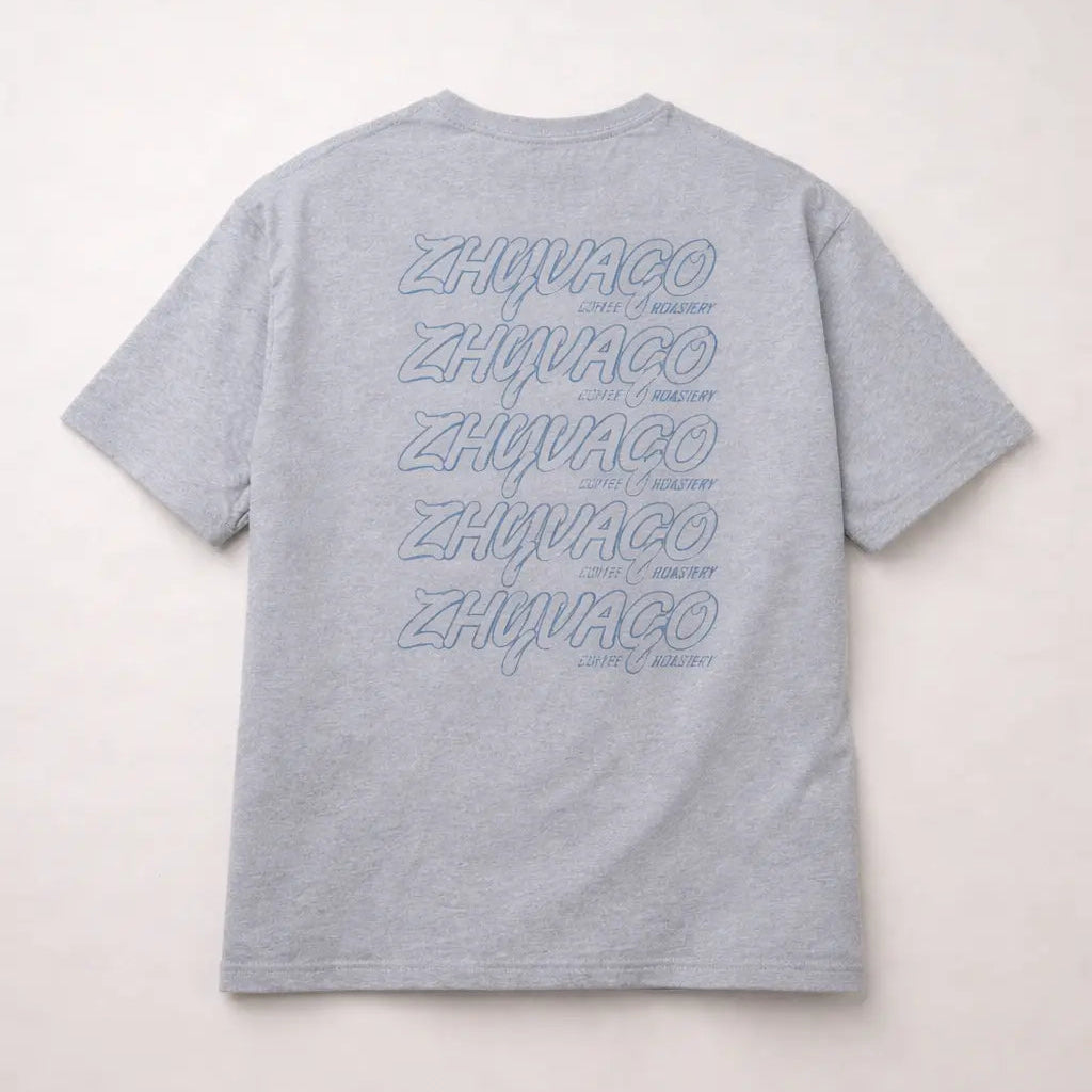 ZCR Tube Logo Big Silhouette T-shirt
