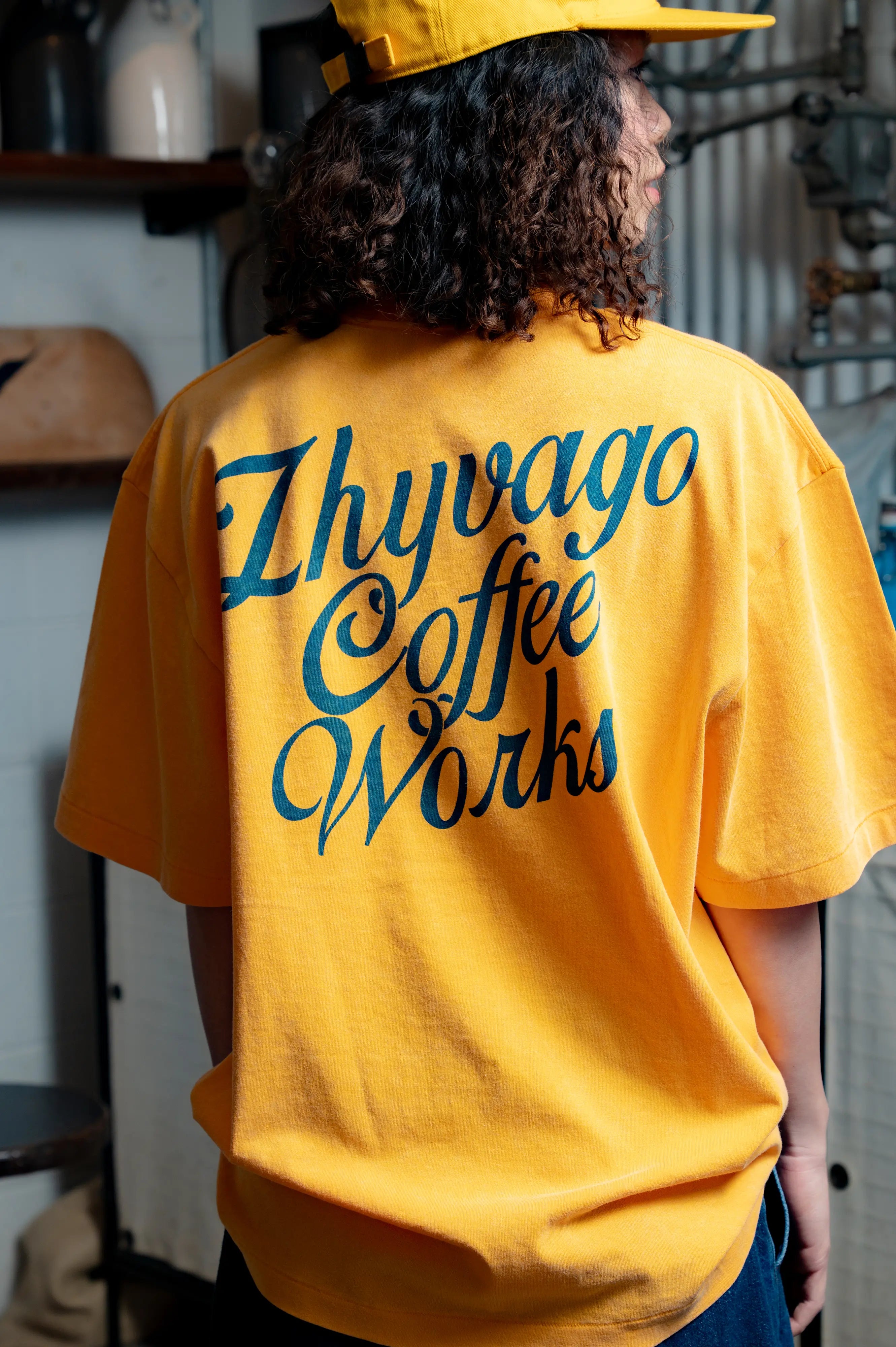 【オンラインストア限定】ZHYVAGO "Trike" Fade Wash T-shirt