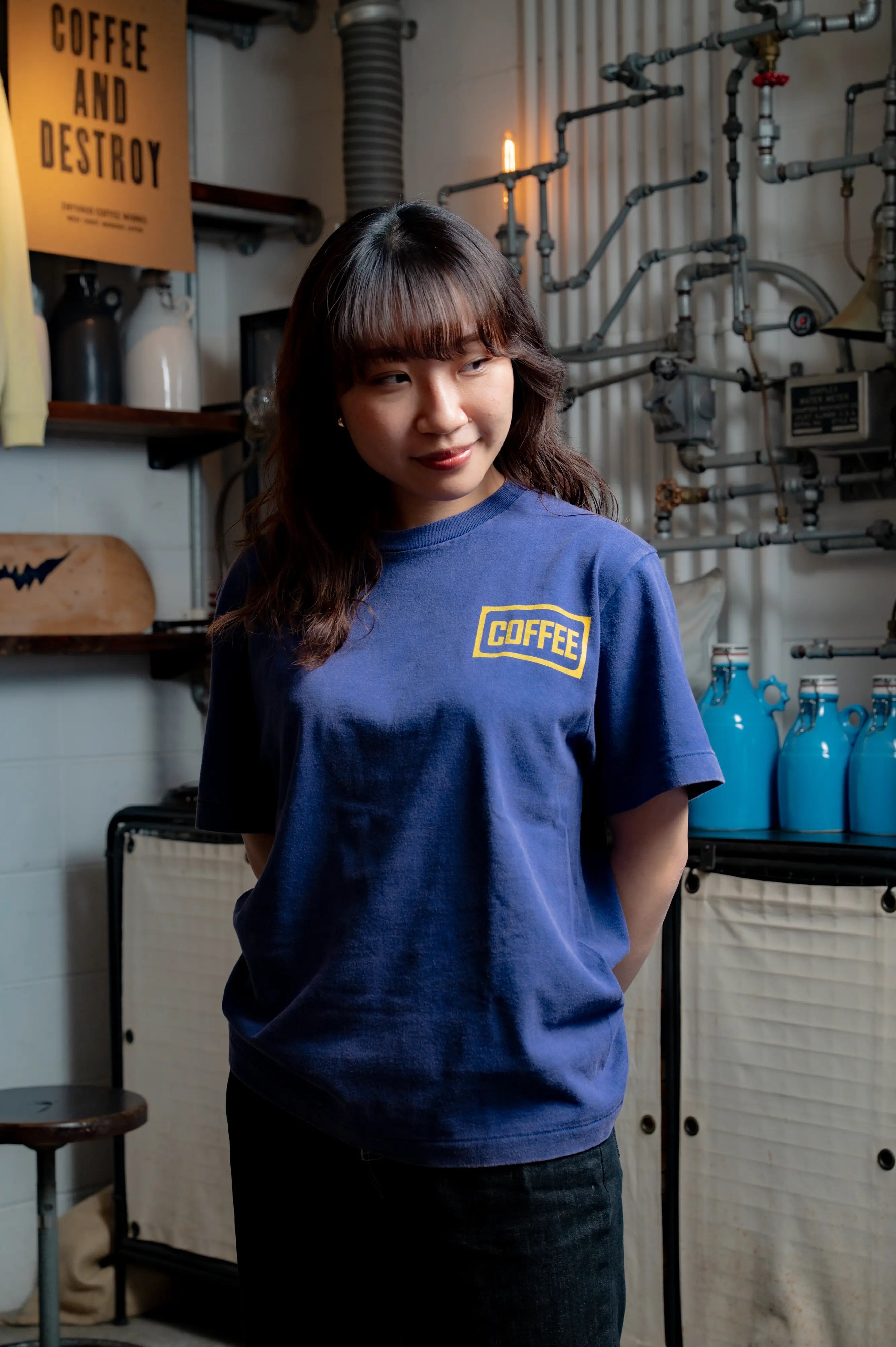 【オンラインストア限定】ZHYVAGO "Trike" Fade Wash T-shirt