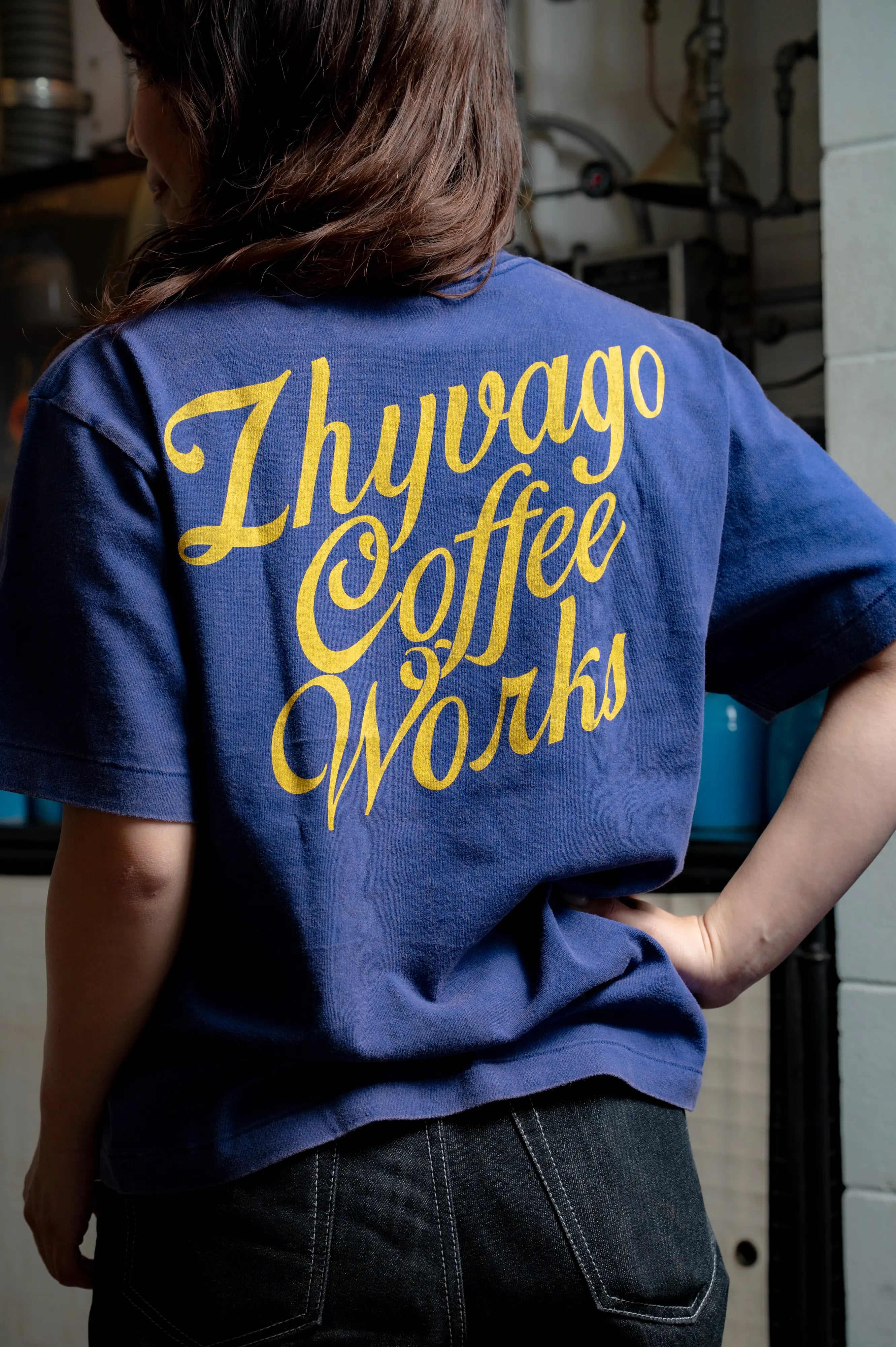 【オンラインストア限定】ZHYVAGO "Trike" Fade Wash T-shirt