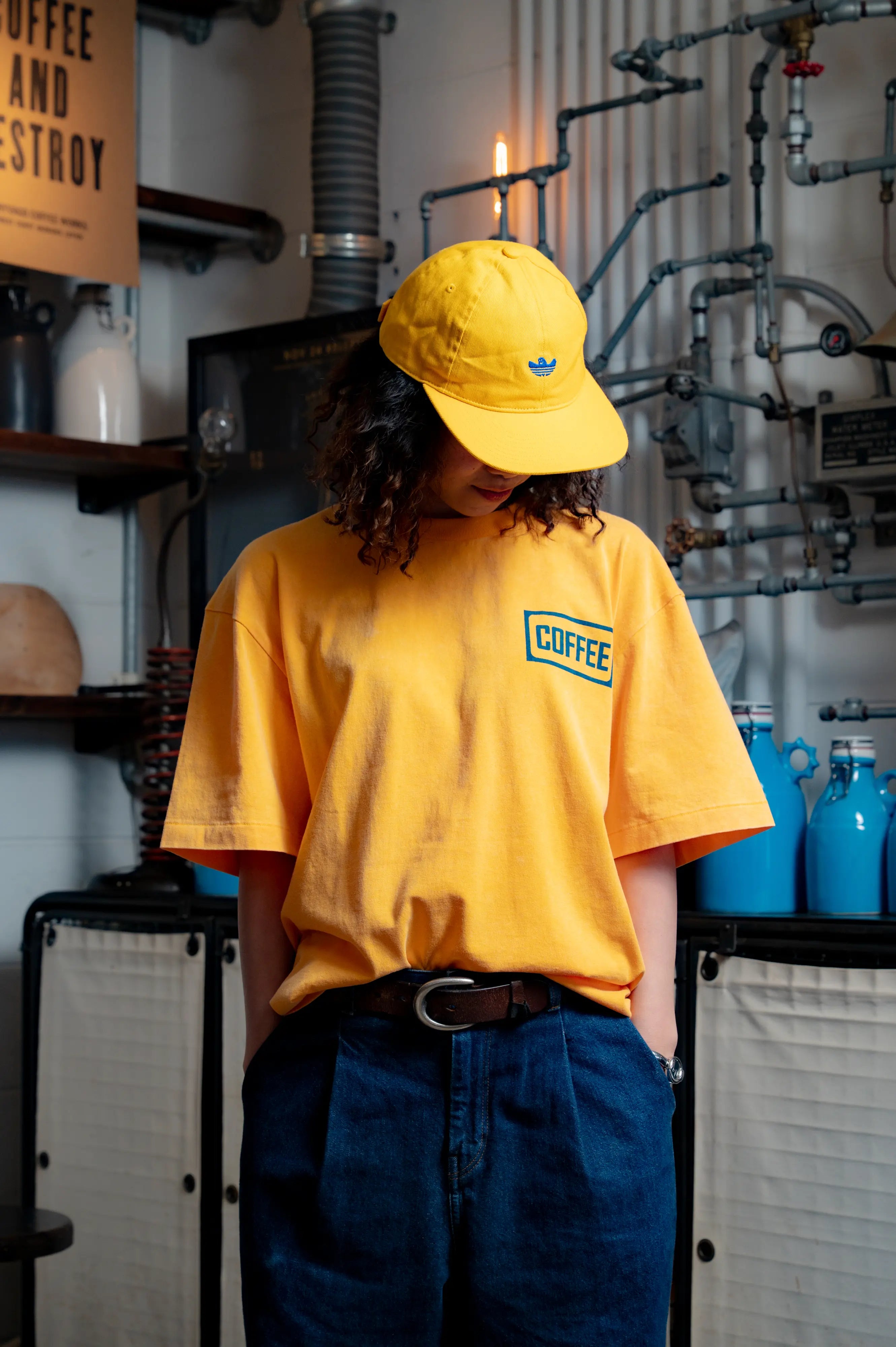 【オンラインストア限定】ZHYVAGO "Trike" Fade Wash T-shirt